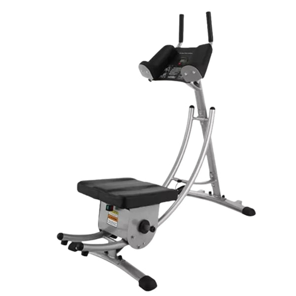 Ab Coaster & Ab Glider — Bottom-Up Motion, Swivel Seat, Steel Rails