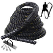 Battle Rope | 15m Length, 38mm Thickness, Full-Body Conditioning