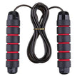 Skipping Jump Rope — Memory Foam Weighted Handles, PVC Steel Cable