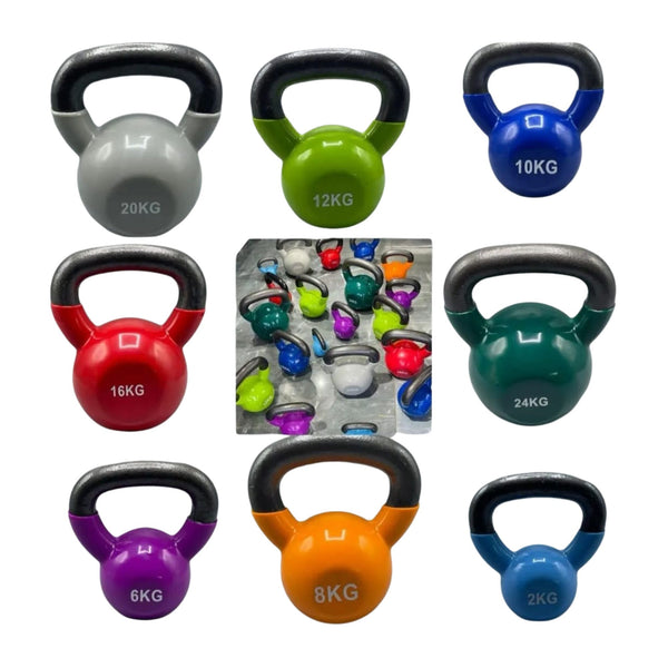 Competition Grade Kettlebells — Hollow Steel, Uniform Size, 2kg to 20kg