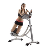 Ab Coaster & Ab Glider — Bottom-Up Motion, Swivel Seat, Steel Rails