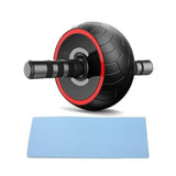 Ab Roller — Ergonomic Core Trainer, Non-Slip Wheel, Knee Pad Included