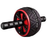 Ab Roller — Ergonomic Core Trainer, Non-Slip Wheel, Knee Pad Included