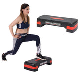 Aerobic Step Commercial — 100cm Platform, Height Adjustable, TPE Non-Slip