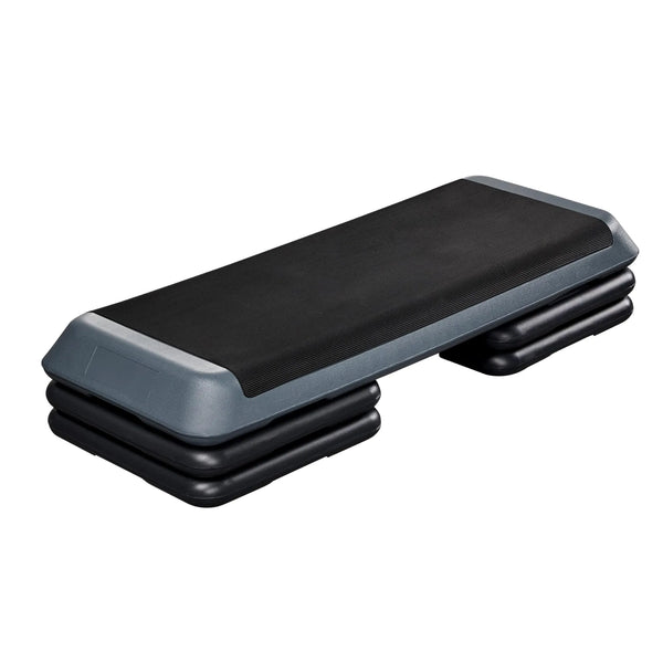 Aerobic Stepper — Height Adjustable 4-8 Inches, Non-Slip, Shock Absorbing