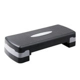 Aerobic Stepper — Height Adjustable 4-8 Inches, Non-Slip, Shock Absorbing