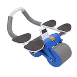 Automatic Rebound Ab Roller with Elbow Support — 5-Layer Anti-Slip Wheel