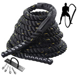 Battle Rope | 15m Length, 38mm Thickness, Full-Body Conditioning