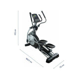 Commercial Elliptical Cross-Trainer E7-Pro — Adjustable Incline, Entertainment Console