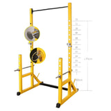 Commercial Squat Rack | 60mm Steel Frame