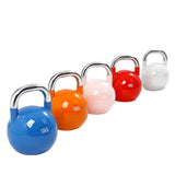Competition Grade Kettlebells — Hollow Steel, Uniform Size, 2kg to 20kg