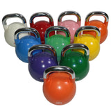 Competition Grade Kettlebells — Hollow Steel, Uniform Size, 2kg to 20kg