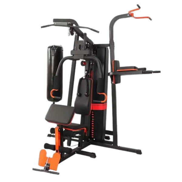 Comprehensive 3 Station Multi-Gym — 199kg Machine, 2000lbs Resistance