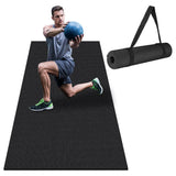 Exercise Mat — 184x80cm, 6mm Thick, Double-Sided Non-Slip, Yoga and Workouts