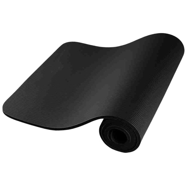 Exercise Mat — 184x80cm, 6mm Thick, Double-Sided Non-Slip, Yoga and Workouts
