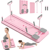 Foldable Pilates Board Reformer — 4-in-1, Adjustable Resistance