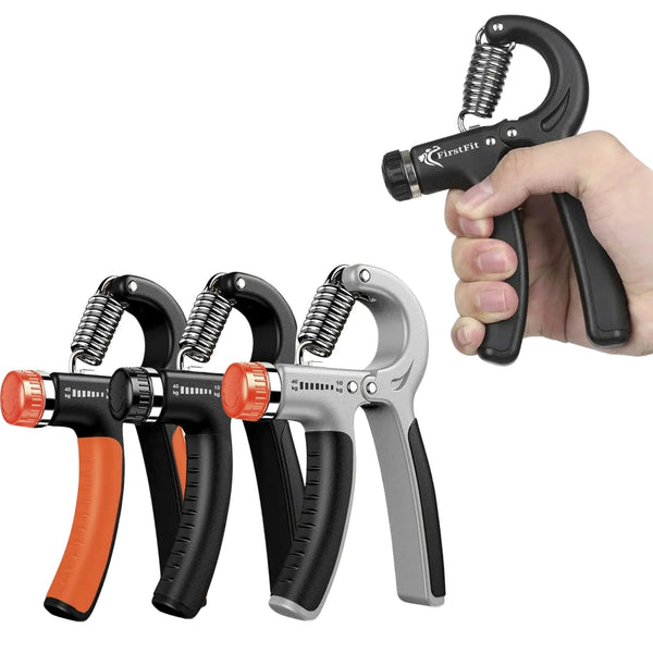 Hand Grip Strengthener Pair — Adjustable Resistance, Smart Rep Counter