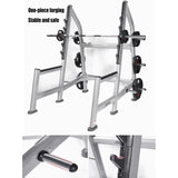 Heavy Duty Commercial Squat Rack — Powder-Coated Steel, Adjustable, Multi-Exercise