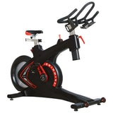 Indoor Spinning Bike — Bidirectional Heavy Flywheel, Adjustable Seat & Handlebar