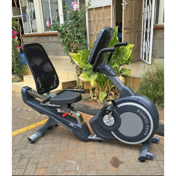 JX-170R Recumbent Exercise Bike — 6kg Flywheel, 12 Programmes, USB Speaker