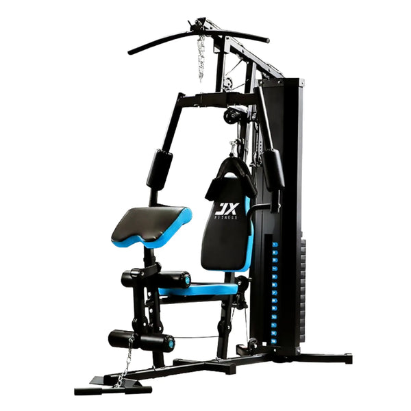 JX-DS913 Single Station Home Gym - 63kg Weight Stack, 10 Exercises