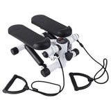 Mini Stepper — Digital Monitor, Upper Body Resistance Bands, Compact Design
