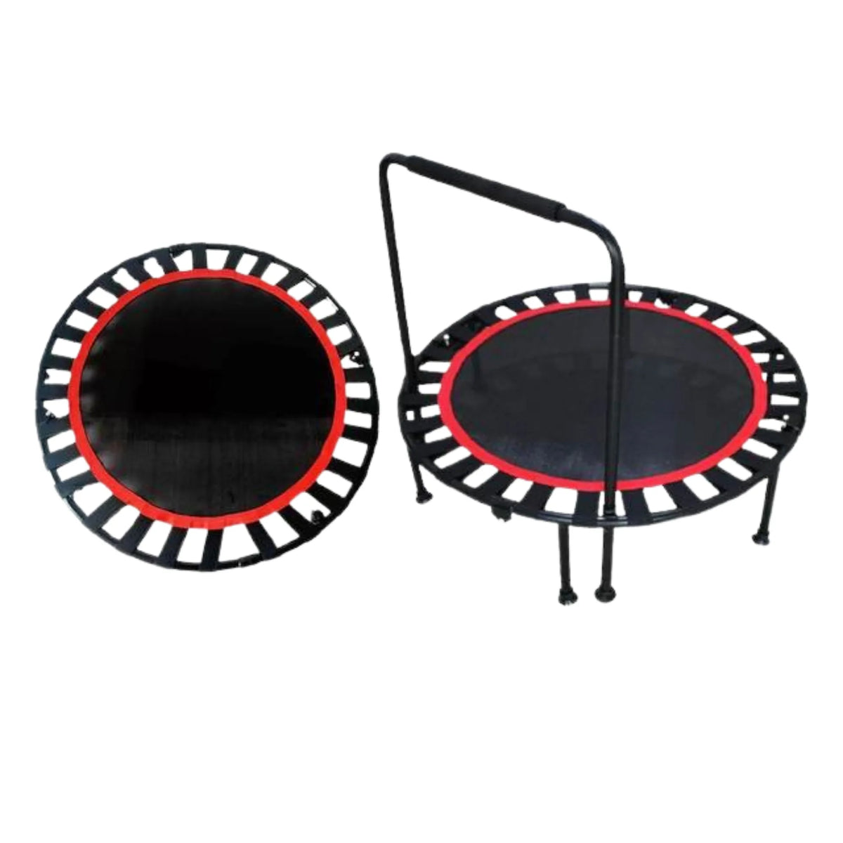 Mini Trampoline — 36" Diameter, Spring Resistance, Low-Impact Cardio