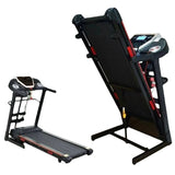 Intel-40 Multi-Function Treadmill — 3.5HP, Massager, Twisting Disc, Dumbbells