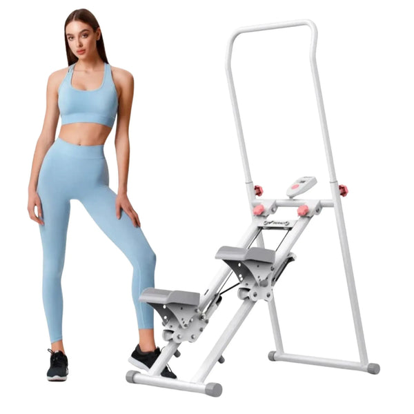 Vertical Climber Step Machine | Full Body Cardio, LCD Monitor, Foldable