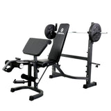 Multi-Functional Weight Bench — Foldable, Flat & Incline, 300kg Capacity