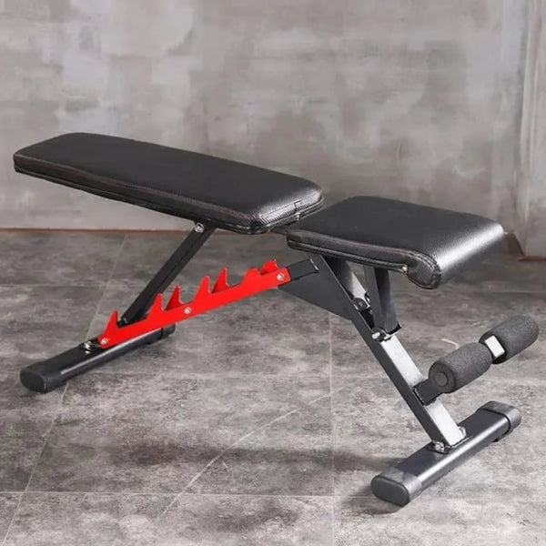 Multifunctional Dumbbell Bench | Press, Curl and Dip, Adjustable Positions