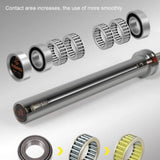 Olympic Bar 2.2m — 20kg Solid Steel, Knurled, Fits 2" Olympic Plates