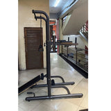 Power Tower Dip Station — Pull-Up, VKR, Dip and Push-Up, 4-Station