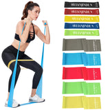 Resistance Bands Set of 5 — Loop Bands, Pull-Up Assist, Five Resistance Levels