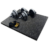Rubber Flooring Mat 20mm — EPDM Top Layer, High-Density Base, Commercial Grade
