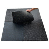 Rubber Flooring Mat 20mm — EPDM Top Layer, High-Density Base, Commercial Grade