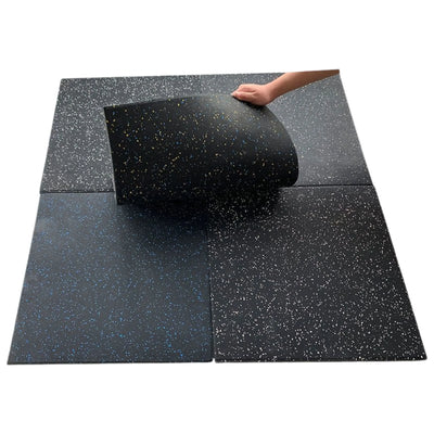 Rubber Flooring Mat 20mm — EPDM Top Layer, High-Density Base, Commercial Grade