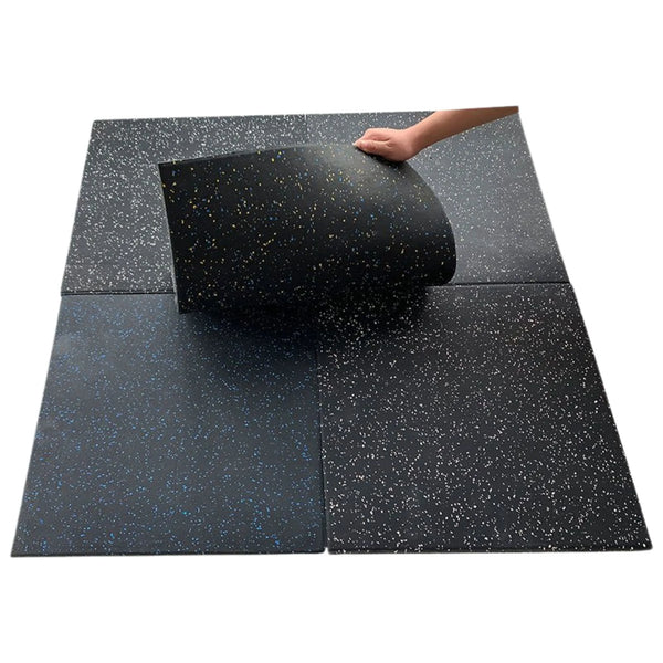 Rubber Flooring Mat 20mm — EPDM Top Layer, High-Density Base, Commercial Grade
