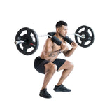 Safety Squat Bar Olympic — Shoulder & Arm Pads, 1000lbs Capacity, 2.2m