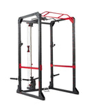Semi-Commercial Squat Rack — 200kg Tested, Chin-Up Bar, Multi-Exercise