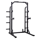 Semi-Commercial Squat Rack — 10-Gauge Steel, 500kg Load, 6 Height Levels
