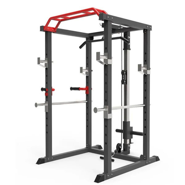 Semi-Commercial Squat Rack — 200kg Tested, Chin-Up Bar, Multi-Exercise