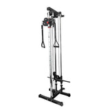 Single Cable Crossover — 100kg Weight Stack, Chin-Up Bar, Commercial Frame