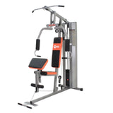 Single Station Multi Gym — 72kg Stack, 900kg Cables, 65mm Foam Pads, 4 Attachments