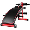 Sit-Up Bench | Adjustable Incline/Decline, Curved Ab Design