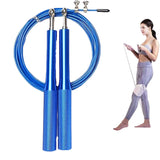 Speed Rope Heavy-Duty — Aluminium Alloy Handles, 3m Steel Wire, Universal Bearing