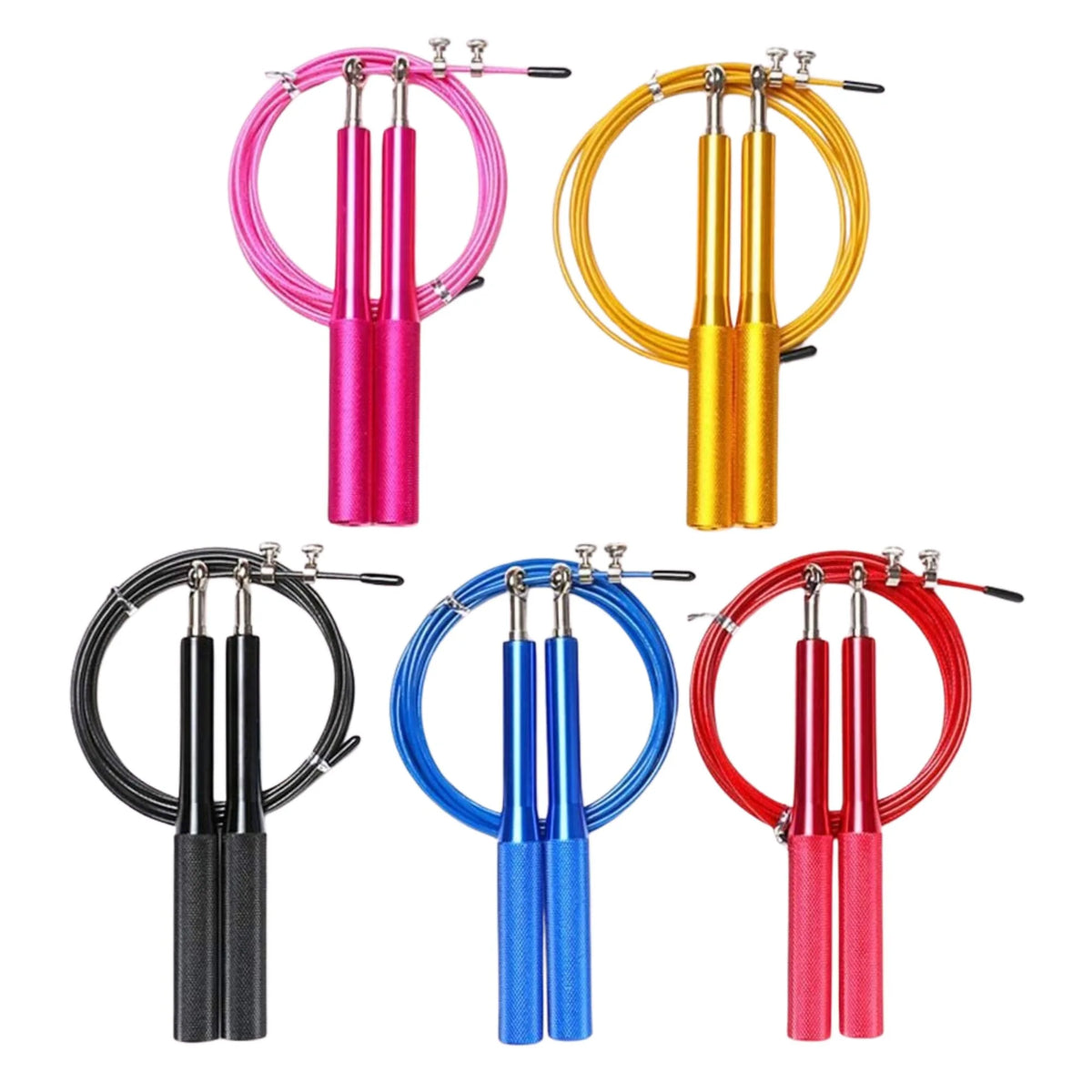 Speed Rope Heavy-Duty — Aluminium Alloy Handles, 3m Steel Wire, Universal Bearing