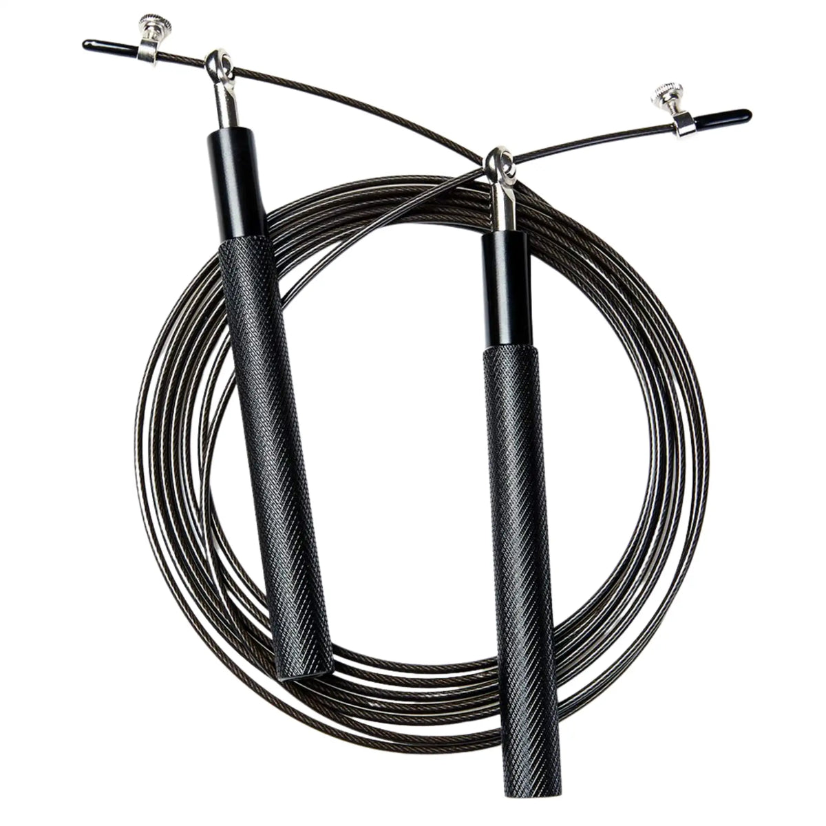 Speed Rope — Aluminium Handles, 305cm Adjustable PVC Steel Cable