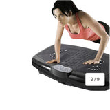 Vibration Plate — 3 Auto Programmes, Whole Body Toning, Remote Control