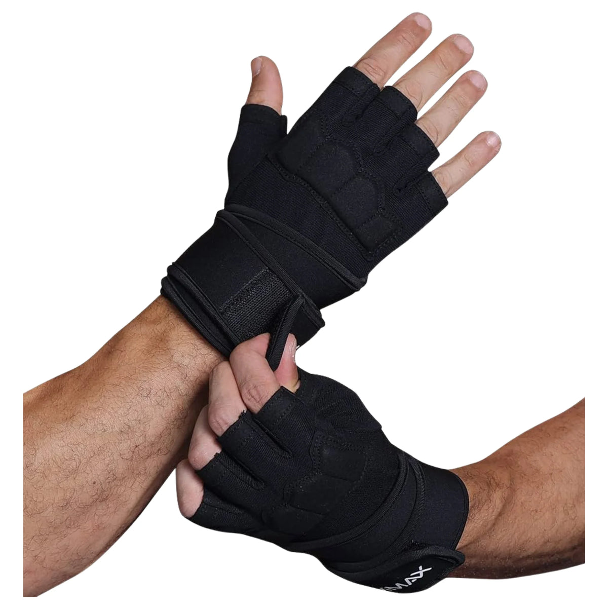 Weight Lifting Gloves — Breathable, Reinforced Palm, Adjustable Wrist Wrap